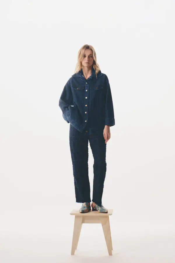 Pleat Jeans