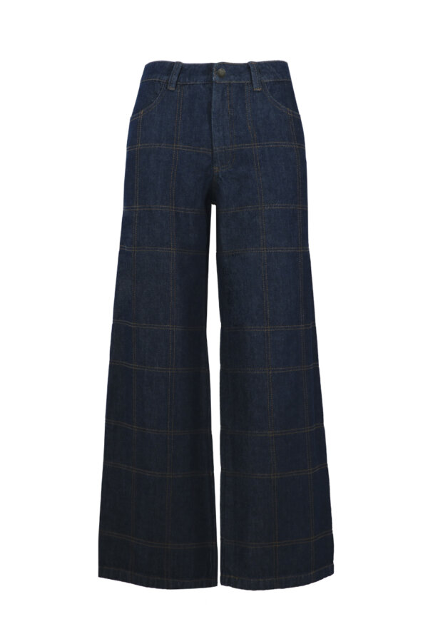 Grid Jeans