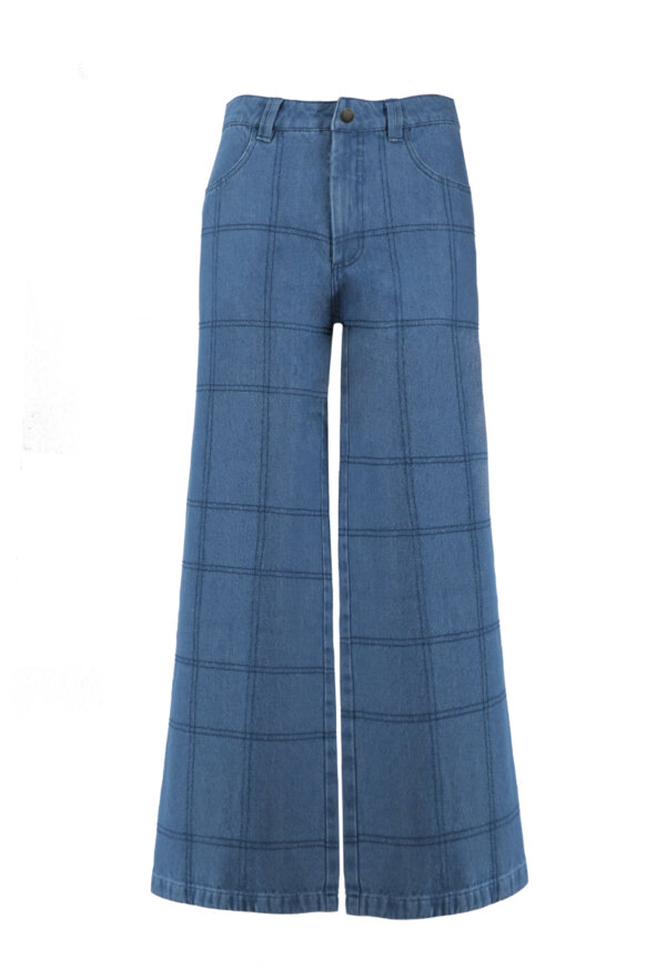 Grid Jeans