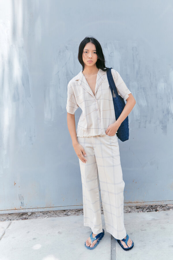 Grid Jeans
