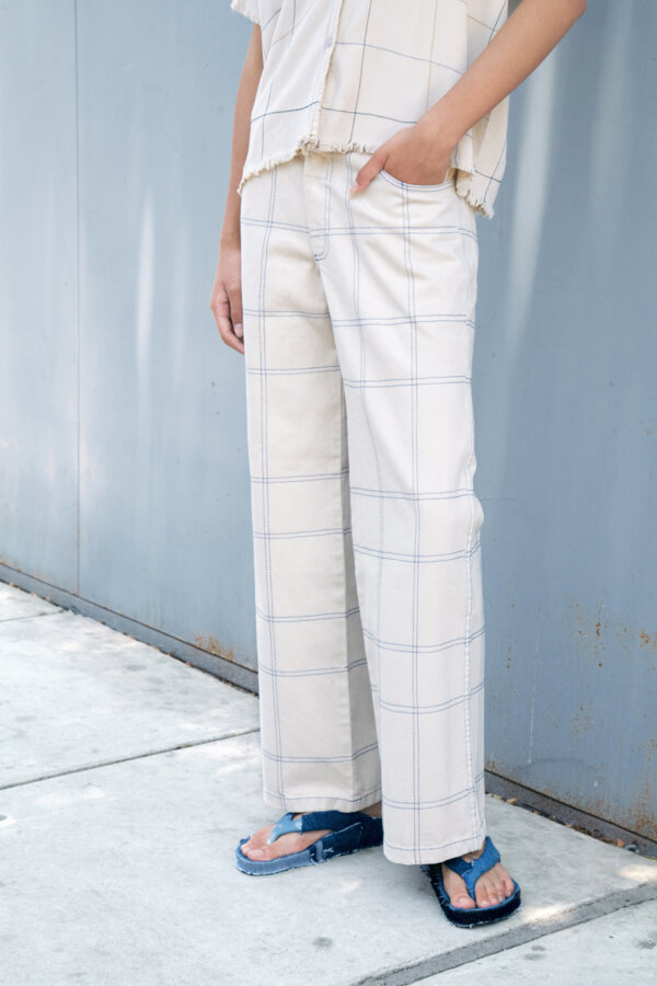 Grid Jeans